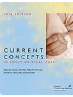 Current Concepts in Adult Critical Care 2016 Edition