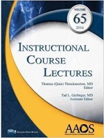 instructional course lectures (ICL), Volume 65, 2016