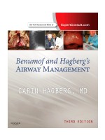 Benumof & Hagberg's Airway Management,3/e