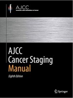 AJCC Cancer Staging Manual, 8e